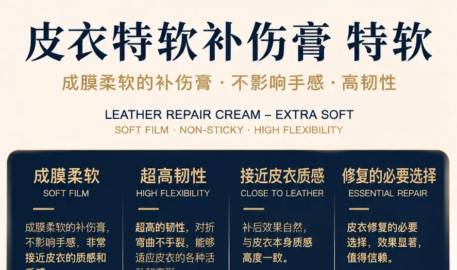 皮衣专用补伤膏产品详情图1