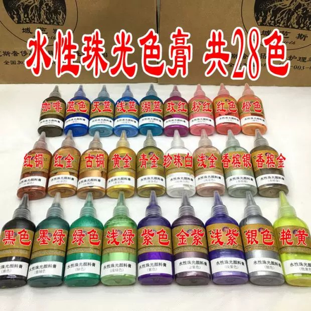 Water-Based Pearlescent Pigment Paste