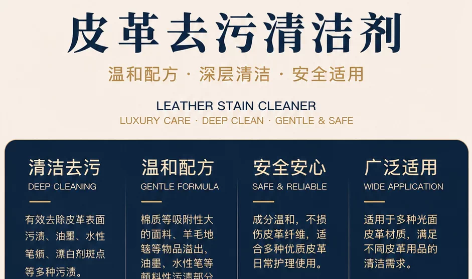 皮革去污清洁剂