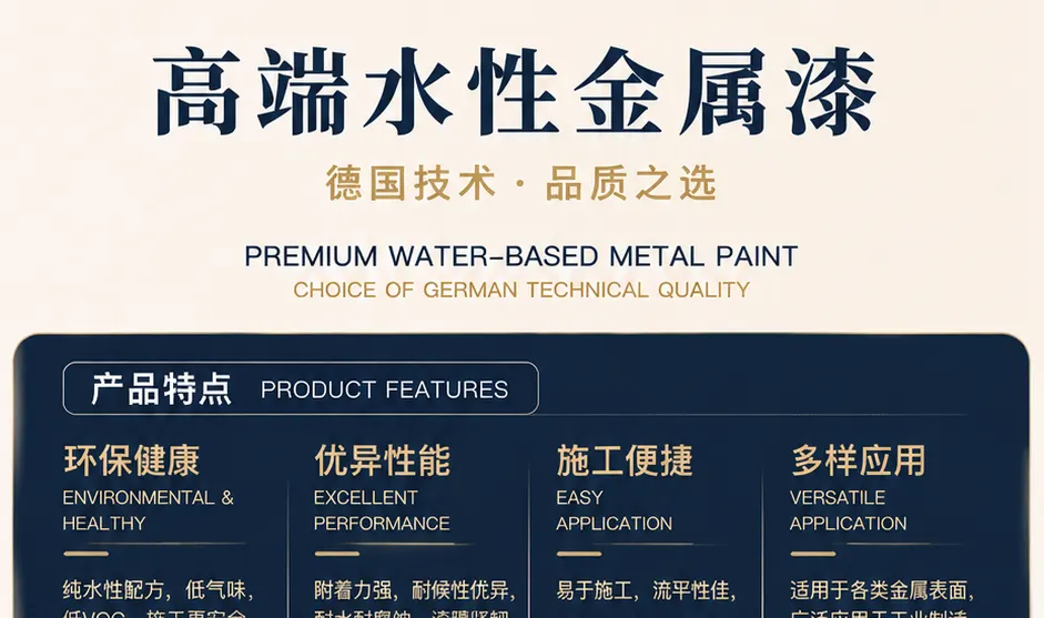高端水性金属漆产品详情图1