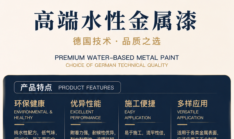 Premium Water-Based Metal Paint — original product image 1