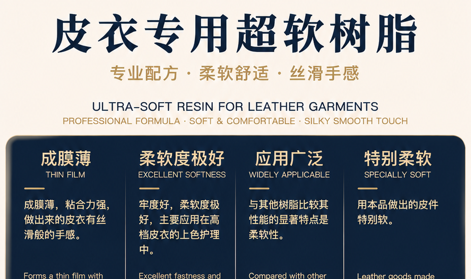 Ultra-Soft Leather Garment Resin — original product image 1