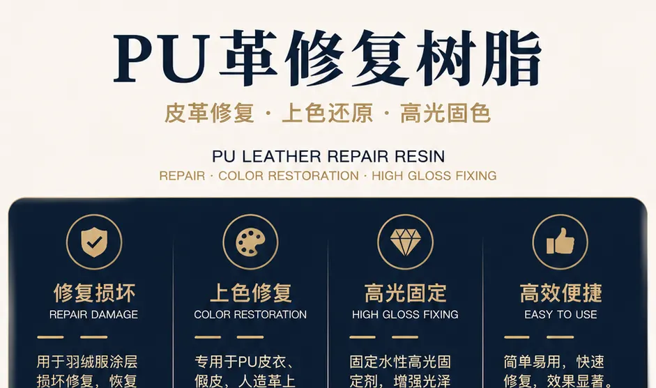 PU革修复树脂产品详情图1