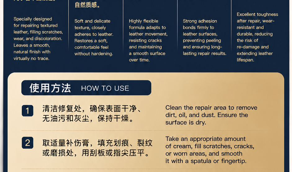 Embossable Flexible Repair Filler — original product image 2