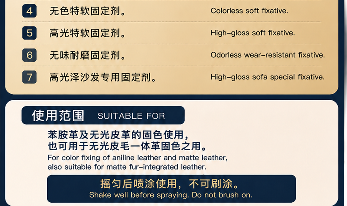 Extra-Soft Aniline Fixative — original product image 3