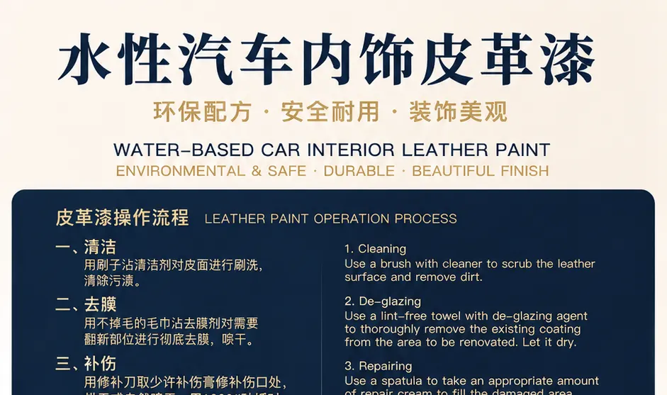 水性汽车内饰皮革漆产品详情图1
