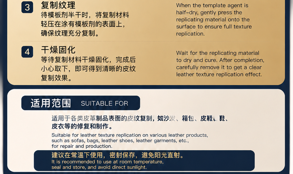 2017 Leather Grain Moulding Compound — original product image 3