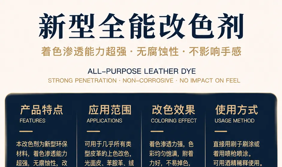 新型全能改色剂产品详情图1